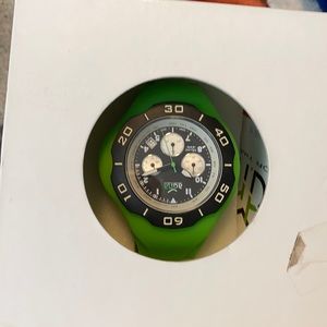 adna - Men’s Green acrylic watch NEW!